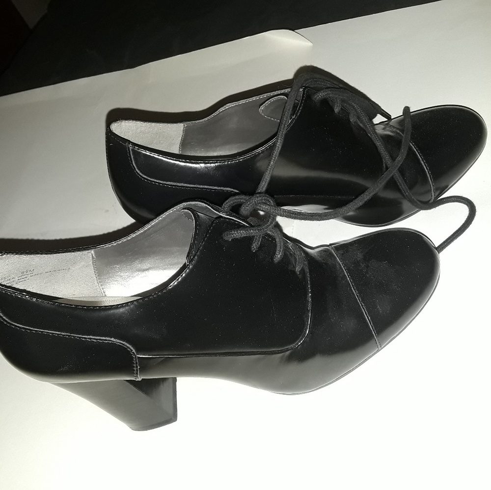 Me Too heeled Oxfords